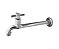 Torneira de Parede Pia para Cozinha Metal Cromado com Arejador 18 cm 1/4 Volta - Área de Lazer / Área Serviço / Gourmet - Imagem 6