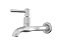 Torneira Cozinha Parede Metal Cromado 1159 C61 22 Cm 1/4 Volta - Imagem 7