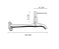 Torneira Cozinha Parede Metal Cromado 1159 C61 22 Cm 1/4 Volta - Imagem 2