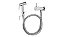 Ducha Higiênica Banheiro Gatilho Metal Cromado ¼ Volta Alavanca C62 Luxo - Imagem 2