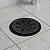 Ralo Grelha Preta Fosco Redonda Inox 10x10 Cm Abre e Fecha Anti Inseto Anti Odor - Imagem 6
