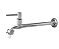 Torneira Para Cozinha/Tanque Parede em Metal Cromado com Alavanca 1/4 Volta e Bico  18 CM - Imagem 1