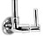 Torneira de Parede para Cozinha em Aço Inox com Bica Móvel 1/4 Volta - Modelo 1167 C61 - Imagem 5
