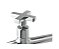 Torneira De Cozinha Pia Tanque Parede Metal 18 Cm Cruzeta Stilus Luxo - Imagem 3