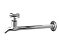 Torneira De Cozinha Pia Tanque Parede Metal 18 Cm Cruzeta Stilus Luxo - Imagem 7