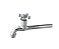 Torneira Para Cozinha Pia Tanque Reta Em Metal Econômica Com Arejador 18 Cm - Imagem 7
