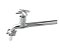 Torneira Para Cozinha Pia Parede Tanque Em Metal Com Bico Para Mangueira - Longa 18 Cm 3/4x1/2 - Imagem 5