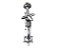 Torneira Para Cozinha Pia Parede Tanque Em Metal Com Bico Para Mangueira - Longa 18 Cm 3/4x1/2 - Imagem 4