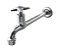 Torneira Para Cozinha Parede Pia Tanque 100% Metal Longa Com Arejador Anti Espirro De Água - 18 Cm - Garantia Melhor Preço - Imagem 6