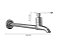 Torneira Cozinha Pia Parede Reta Metal Longa 18 Cm Acionamento 1/4 Volta Luxo - Imagem 3