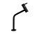 Torneira Link Preta Inox para Cuba – Bica Baixa 45° - Design Slim Black Fosco - Imagem 1