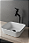 Torneira Link Preta Inox para Cuba – Bica Baixa 45° - Design Slim Black Fosco - Imagem 4