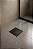 Ralo Click Inteligente Quadrado Preto Fosco Metal Inox 15 x 15 Cm Para Áreas Úmidas - Imagem 3