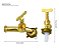 Torneira Para Jardim E Tanque Em Metal Amarela Longa 11 Cm Bico 3/4 Para Mangueira - Imagem 10