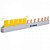 ISOLADOR DE BARRAMENTO PROTEÇÃO AMARELO 5 POLOS - ENERBRAS - Imagem 2