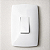 CJ INTERRUPTOR INTERMEDIARIO VERTICAL 4X2 - BLUX HOME BRANCO - Imagem 1