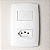 CJ INTERRUPTOR SIMPLES + TOMADA 20A 4X2 - BLUX HOME BRANCO - Imagem 1
