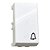 MÓDULO PULSADOR PARA CAMPAINHA - BLUX HOME/RECTA BRANCO - Imagem 1