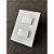 (A4) CJ INTERRUPTOR DUPLO SIMPLES SEPARADO 4X2 - RECTA BRANCO GLOSS - Imagem 3