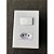 (A5) CJ INTERRUPTOR SIMPLES + TOMADA 10A SEPARADO 4X2 - RECTA BRANCO GLOSS - Imagem 2