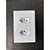 (A7) CJ TOMADA DUPLA 10A SEPARADO 4X2 - RECTA BRANCO GLOSS - Imagem 2