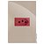 CJ TOMADA 20A VERMELHO HORIZONTAL 4X2 - RECTA AREIA GLOSS - Imagem 1