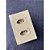 CJ TOMADA DUPLA 10A 4X2 - RECTA AREIA GLOSS - Imagem 2