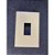 PLACA P/ 1 MODULO SEM SUPORTE VERTICAL 4X2 - RECTA AREIA GLOSS - Imagem 2