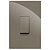CJ INTERRUPTOR  SIMPLES VERTICAL 4X2 - RECTA FENDI GLOSS - Imagem 1