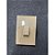CJ INTERRUPTOR  PULSADOR DE CAMPAINHA VERTICAL 4X2 - RECTA FENDI GLOSS - Imagem 2
