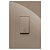 CJ INTERRUPTOR  PULSADOR DE CAMPAINHA VERTICAL 4X2 - RECTA FENDI GLOSS - Imagem 1