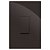 CJ INTERRUPTOR PARALELO VERTICAL 4X2 - RECTA CHOCOLATE GLOSS - Imagem 1