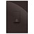 CJ  INTERRUPTOR PULSADOR DE MINUTERIA VERTICAL 4X2 - RECTA CHOCOLATE GLOSS - Imagem 1