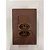 CJ INTERRUPTOR SIMPLES + TOMADA DUPLA 10A 4X2 RECTA CHOCOLATE GLOSS - Imagem 2
