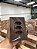 CJ TOMADA TRIPLA 10A 4X2  - RECTA CHOCOLATE GLOSS - Imagem 2