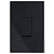 CJ INTERRUPTOR PARALELO VERTICAL 4X2 - RECTA BLACK SATIN FOSCO - Imagem 1