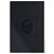 CJ CAMPAINHA CIGARRA (SOM) - RECTA BLACK SATIN FOSCO - Imagem 1