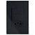 CJ DUPLO SIMPLES + TOMADA 10A 4X2 - RECTA BLACK SATIN FOSCO - Imagem 1