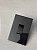 CJ INTERRUPTOR SIMPLES VERTICAL 4X2 - RECTA BLACK GLOSS - Imagem 2