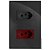 CJ TOMADA DUPLA 10A + 20A VERMELHO 4X2 -  RECTA GRAFITE GLOSS - Imagem 1