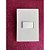 CJ INTERRUPTOR SIMPLES HORIZONTAL 4X2 - RECTA BRANCO SATIN FOSCO - Imagem 2