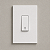 CJ PULSADOR DE MINUTERIA VERTICAL 4X2 - RECTA BRANCO SATIN FOSCO - Imagem 1