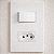 CJ INTERRUPTOR SIMPLES + TOMADA 10A 4X2 - RECTA BRANCO SATIN FOSCO - Imagem 1