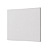 PLACA CEGA COM SUPORTE 4X4 - RECTA BRANCO SATIN FOSCO - Imagem 1