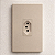 CJ TOMADA 20A VERTICAL 4X2 - RECTA AREIA SATIN FOSCO - Imagem 1