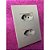 CJ TOMADA DUPLA 20A 4X2 - RECTA AREIA SATIN FOSCO - Imagem 3