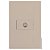 CJ COAXIAL (ANTENA)  HOR. 4X2 - RECTA AREIA SATIN FOSCO - Imagem 1