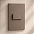 CJ INTERRUPTOR PARALELO HORIZONTAL 4X2 - RECTA FENDI SATIN FOSCO - Imagem 1