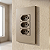 CJ TOMADA TRIPLA 10A 4X2 - RECTA FENDI SATIN FOSCO - Imagem 1