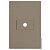 CJ PLACA FURO HORIZONTAL 4X2 - RECTA FENDI SATIN FOSCO - Imagem 1